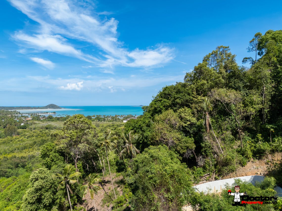 Land 2 Rai of Sea View in Taling Ngam, Koh Samui – For Sale